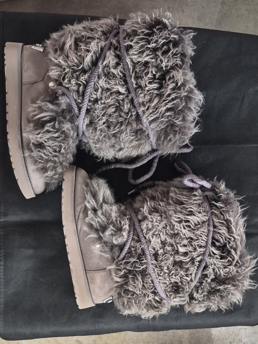 UGG Classic Posh Mini Fur Boots - Color - Thunder Cloud *RARE!! - HARD TO FIND!*
